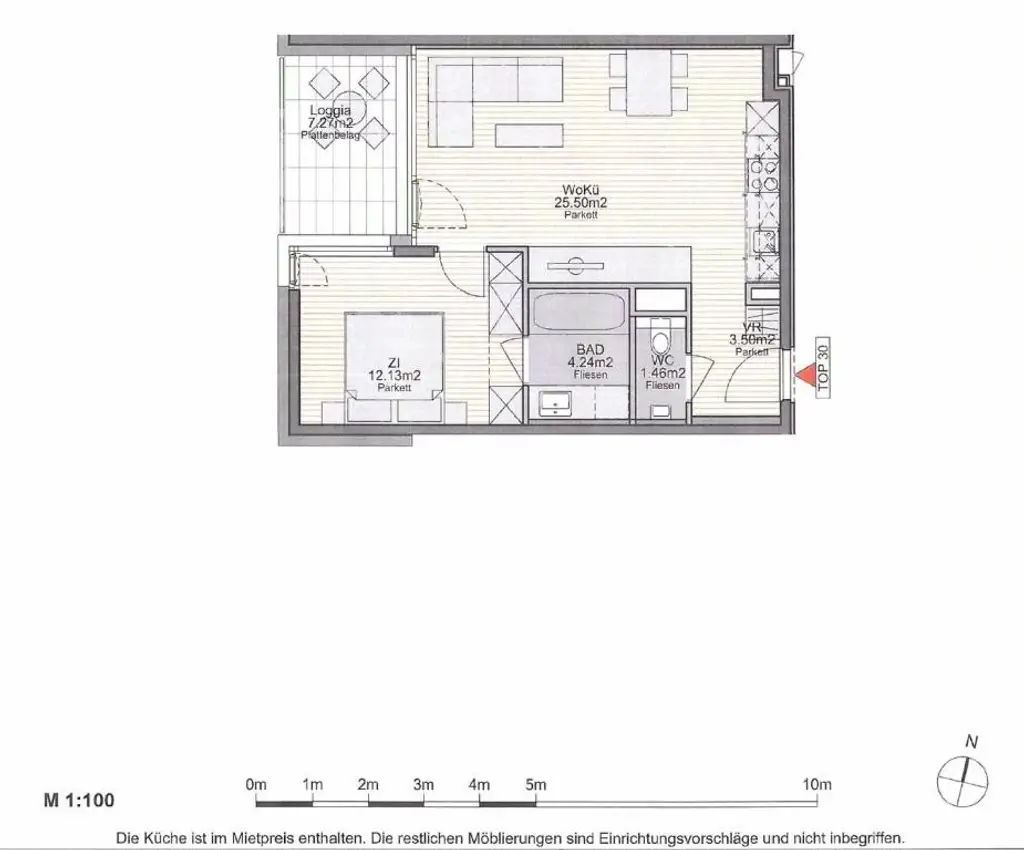 TOP-moderne Neubauwohnung mit toller Ausstattung (Baujahr 2016) - Grenze 5. Bezirk
