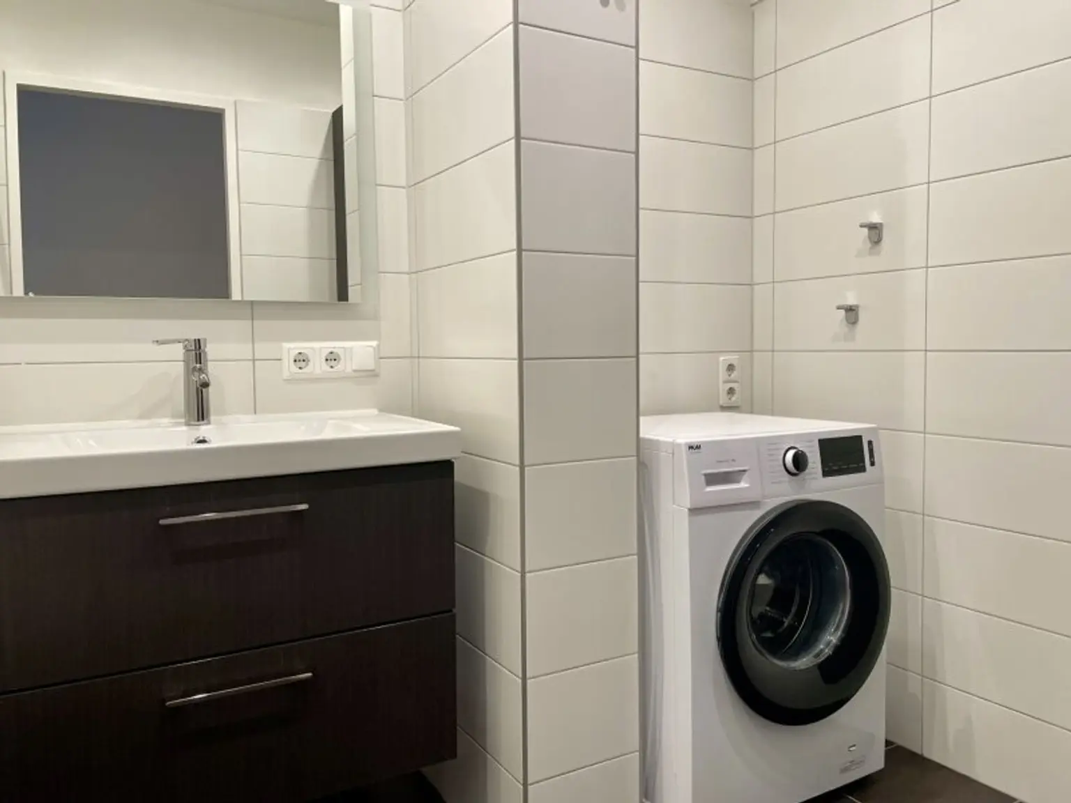 Bad mit Waschmaschine