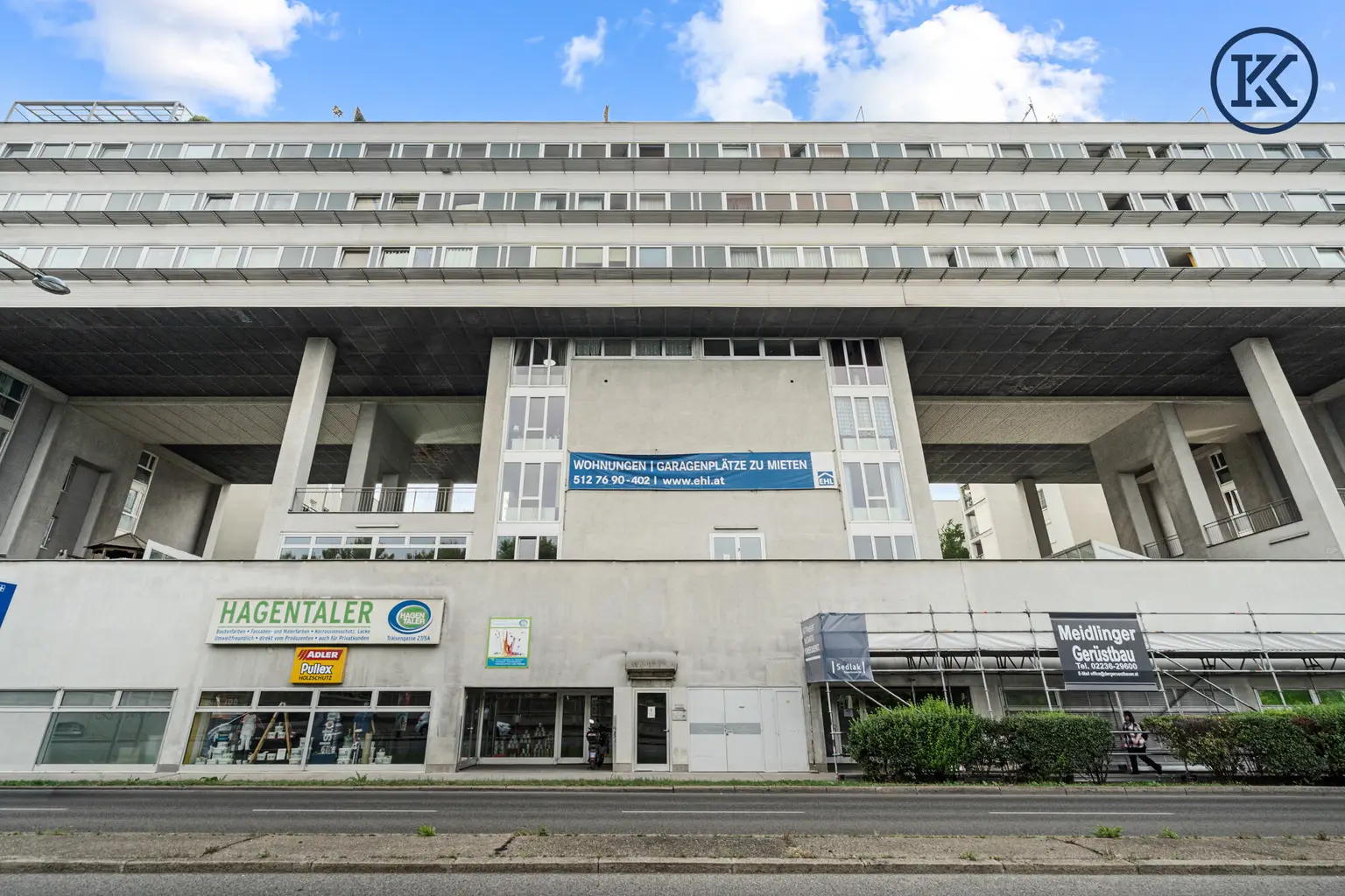 2 Zimmerwohnungen mit großer Terrasse im 8. Stockwerk!