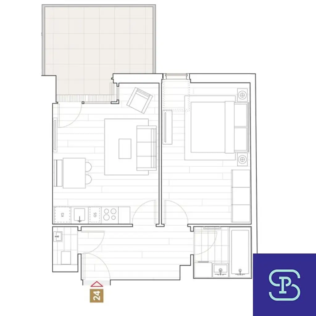 Terrassenhit: Provisionsfreier 44m² Neubau mit Einbauküche und 11m² Terrasse - 1150 Wien