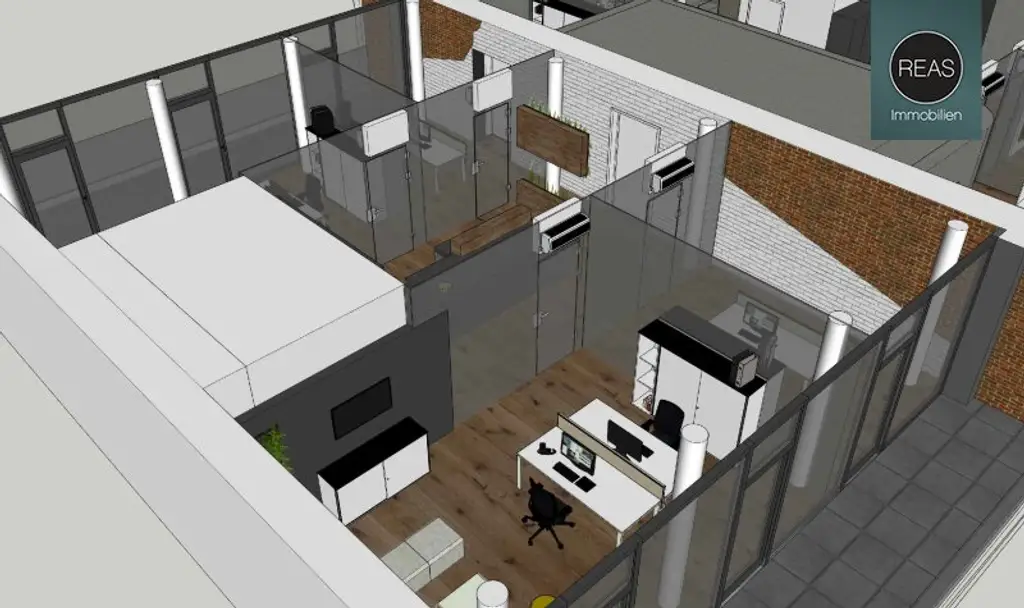 Sehr gut ausgestattetes Loft mit 2 Terrassen in der Brotfabrik Wien!