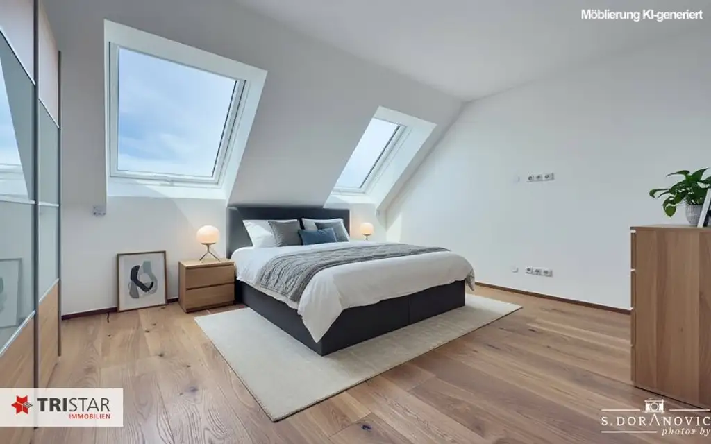 NEU! ++ NÄHE SCHÖNBRUNN ++ EXKLUSIVER DACHAUSBAU IM GRÜNDERZEITHAUS ++ BEZUGSFERTIGES EIGENTUM IN TOPLAGE – 1120 WIEN ++