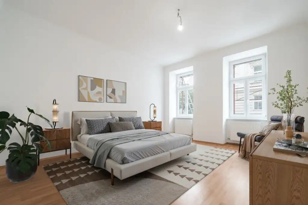 ++Q16++ toll sanierte 2-Zimmer Altbauwohnung in guter Lage