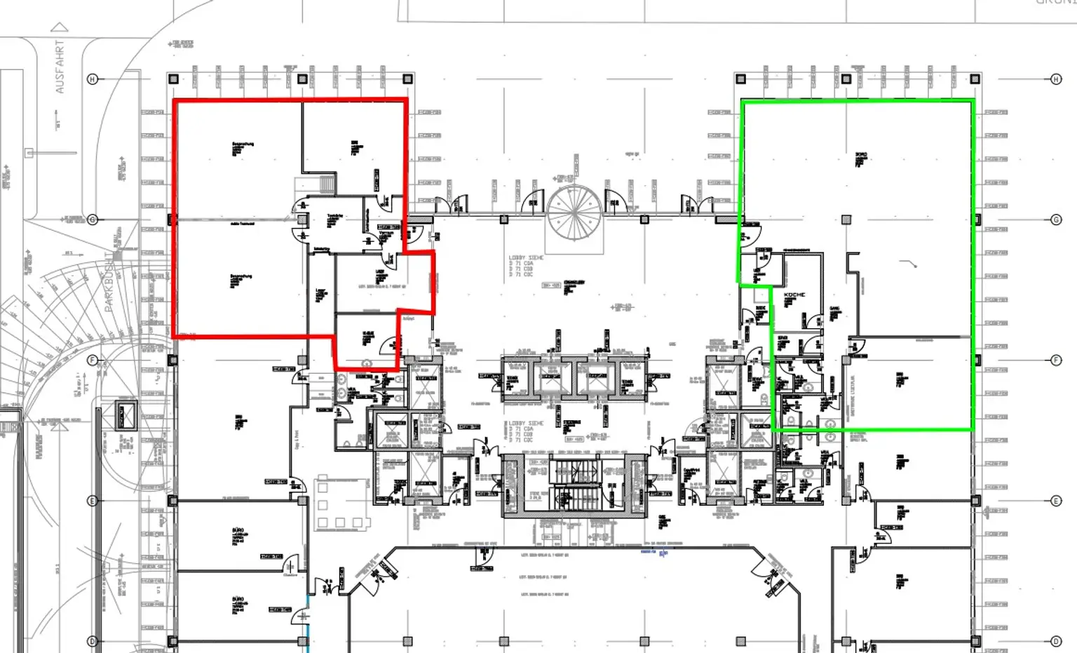 1120 Wien, Am Europlatz 1-5 - BT C EG ca. 204 + 245 m²