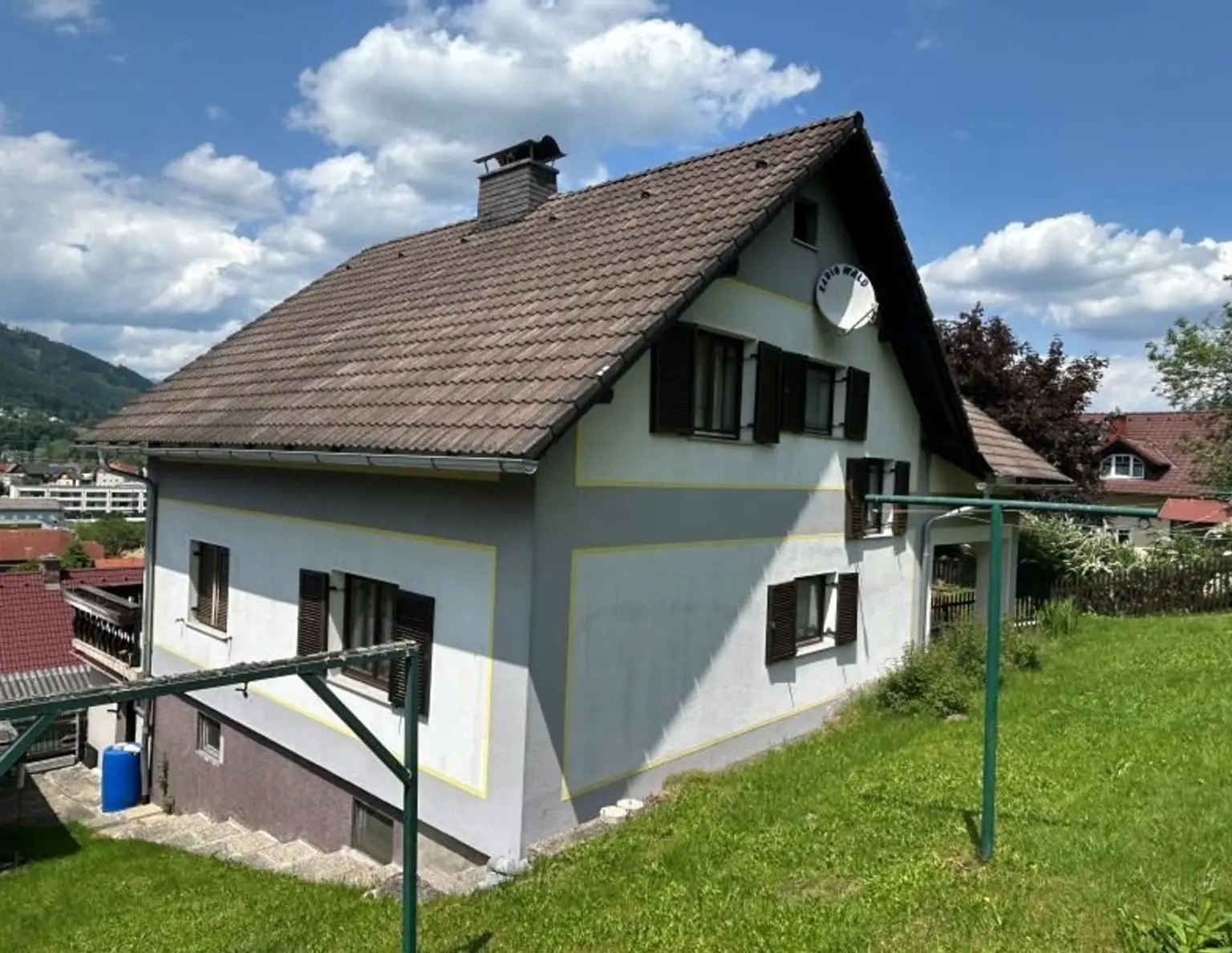 Einfamilienhaus in erhöhter Aussichtslage in Mitterdorf im Mürztal - auch als Zweifamilienhaus nutzbar!