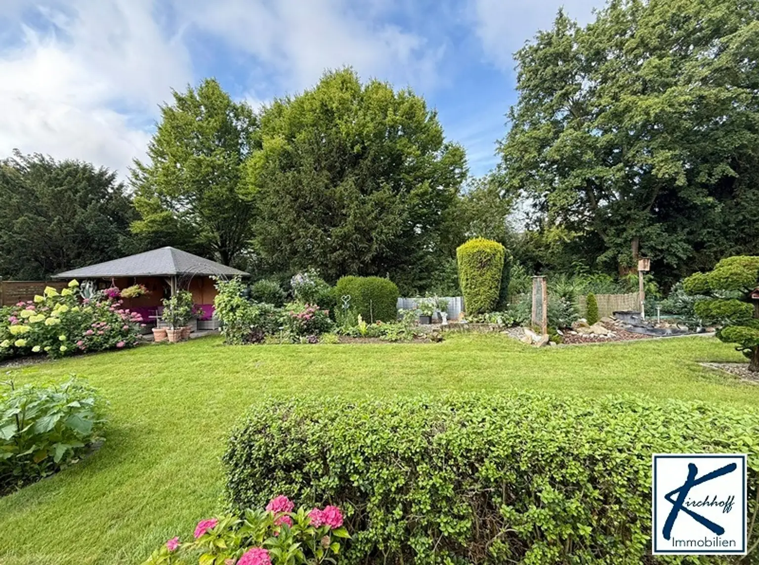 Garten und Gartenhaus