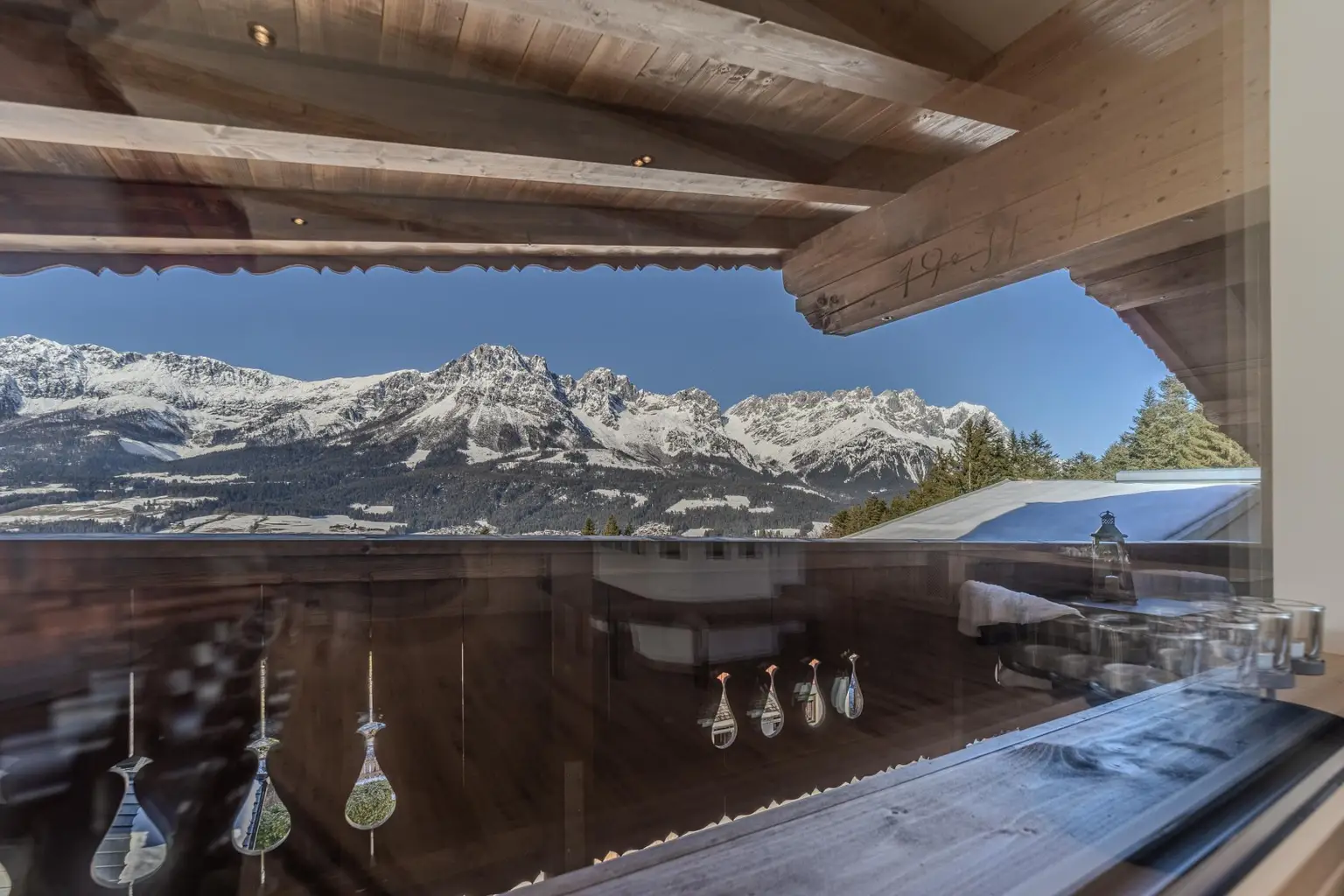 Blick auf den Wilden Kaiser