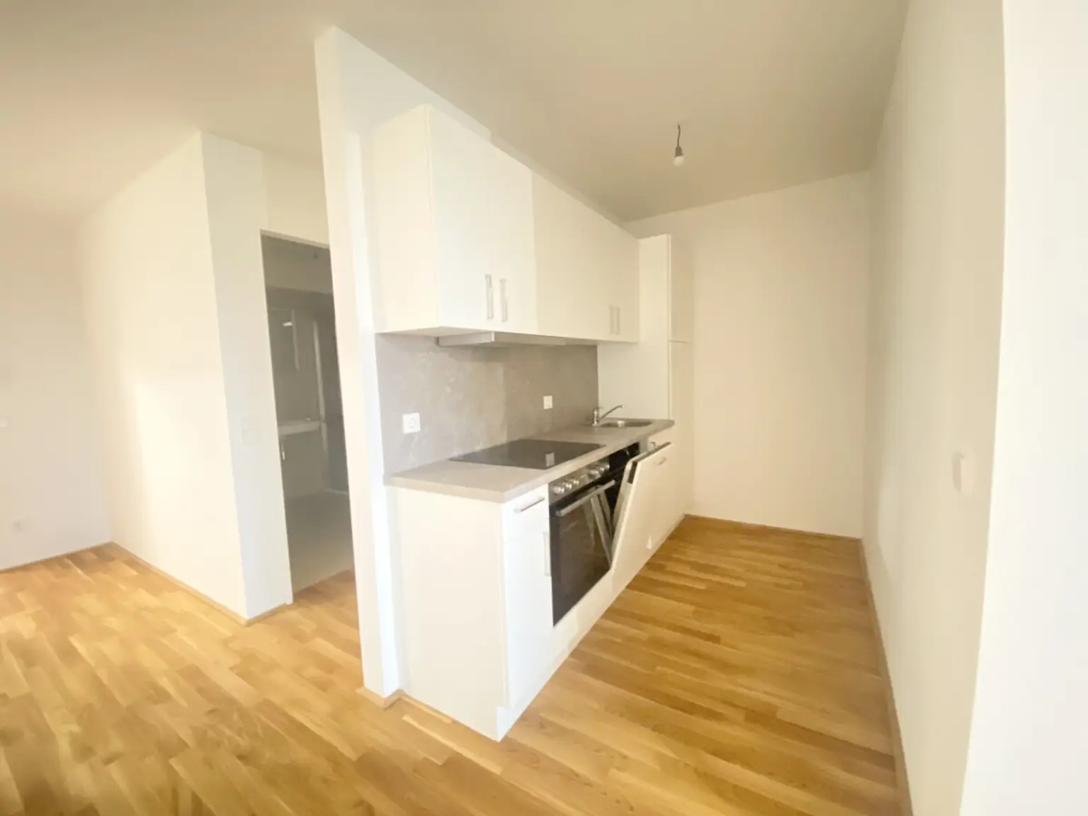 Top Weitblick Wohnung U3 2 Zimmer + Balkon - 1 bedroom apartment + balcony  ERSTBEZUG =Das Laurenz=