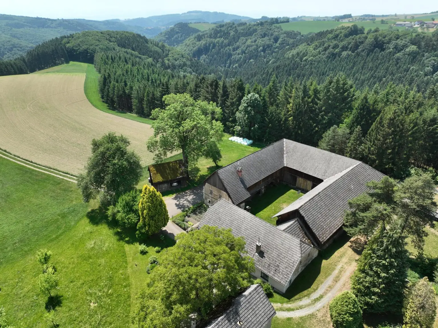 Hofstelle und Nebenhaus DJI_0034