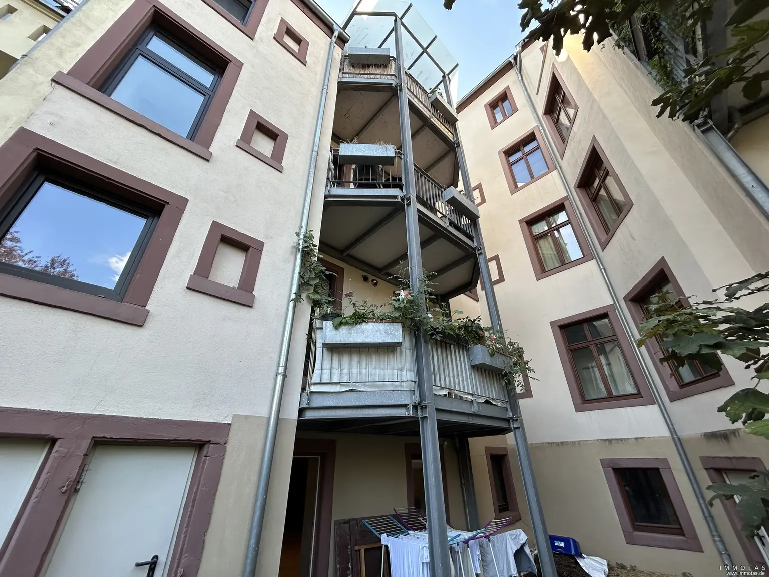 Ansicht Balkone