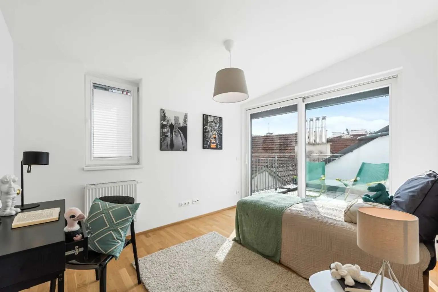 Dachgeschoßtraum  116m²  mit 3 Terrassen in Toplage 1090 Wien !