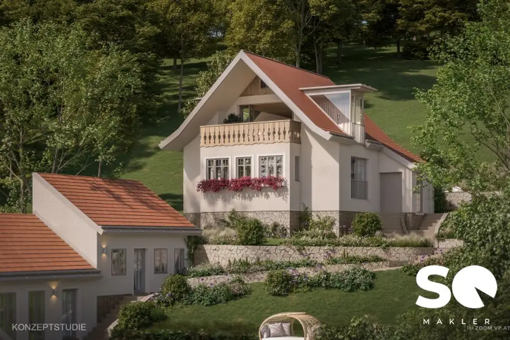 #SQ - WOHNEN IM GRÜNEN – GRUNDSTÜCK MIT BESTANDSGEBÄUDEN IN EXKLUSIVER LAGE DES 19. BEZIRKS