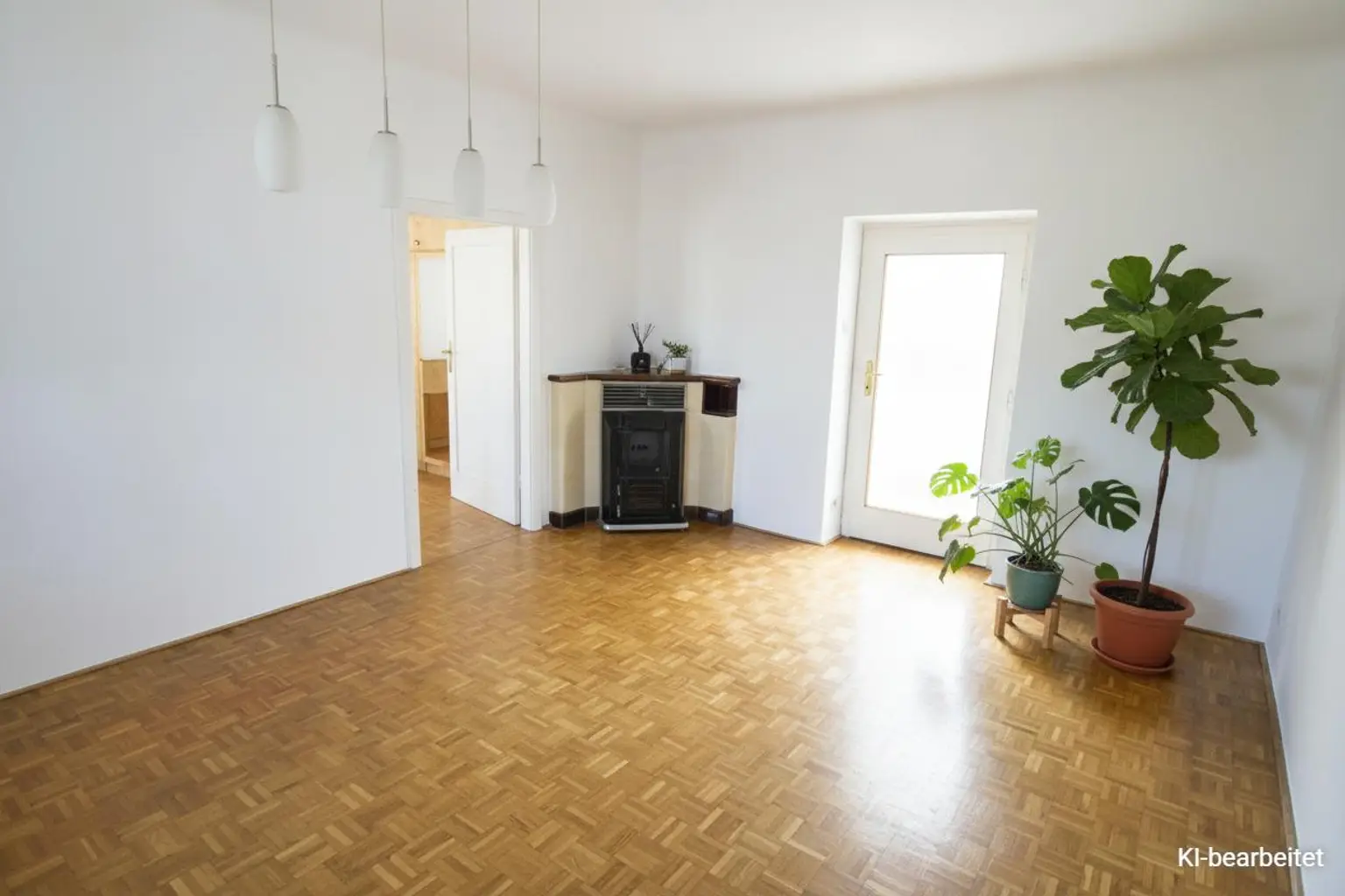 Wohnzimmer KI heller