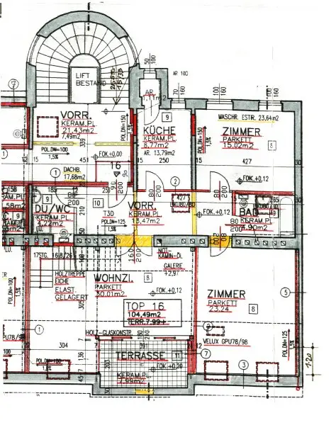 Beim Hamerlingplatz - Traumhafte Dachterrasse - Exklusive Wohnung mit Galerie