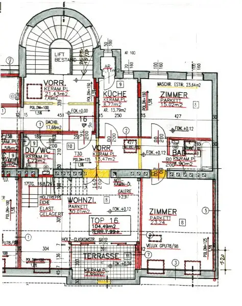 Beim Hamerlingplatz - Traumhafte Dachterrasse - Exklusive Wohnung mit Galerie
