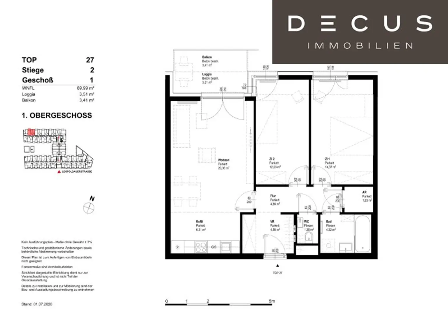 | AB MÄRZ | 3 ZIMMER | MIT BALKON | NEUBAU | NAHE THERESA-TAUSCHER-PARK