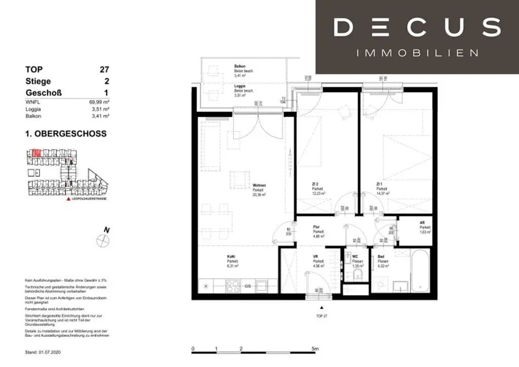 | AB MÄRZ | 3 ZIMMER | MIT BALKON | NEUBAU | NAHE THERESA-TAUSCHER-PARK