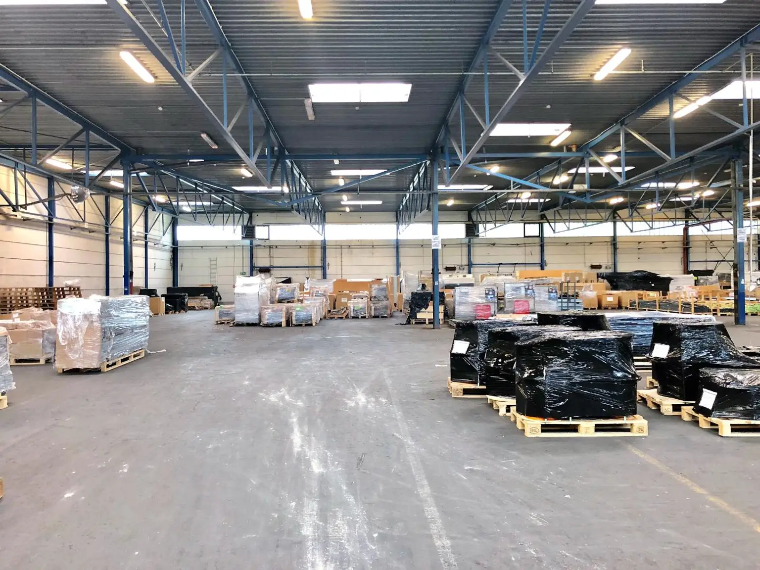 Innenansicht Versandhalle