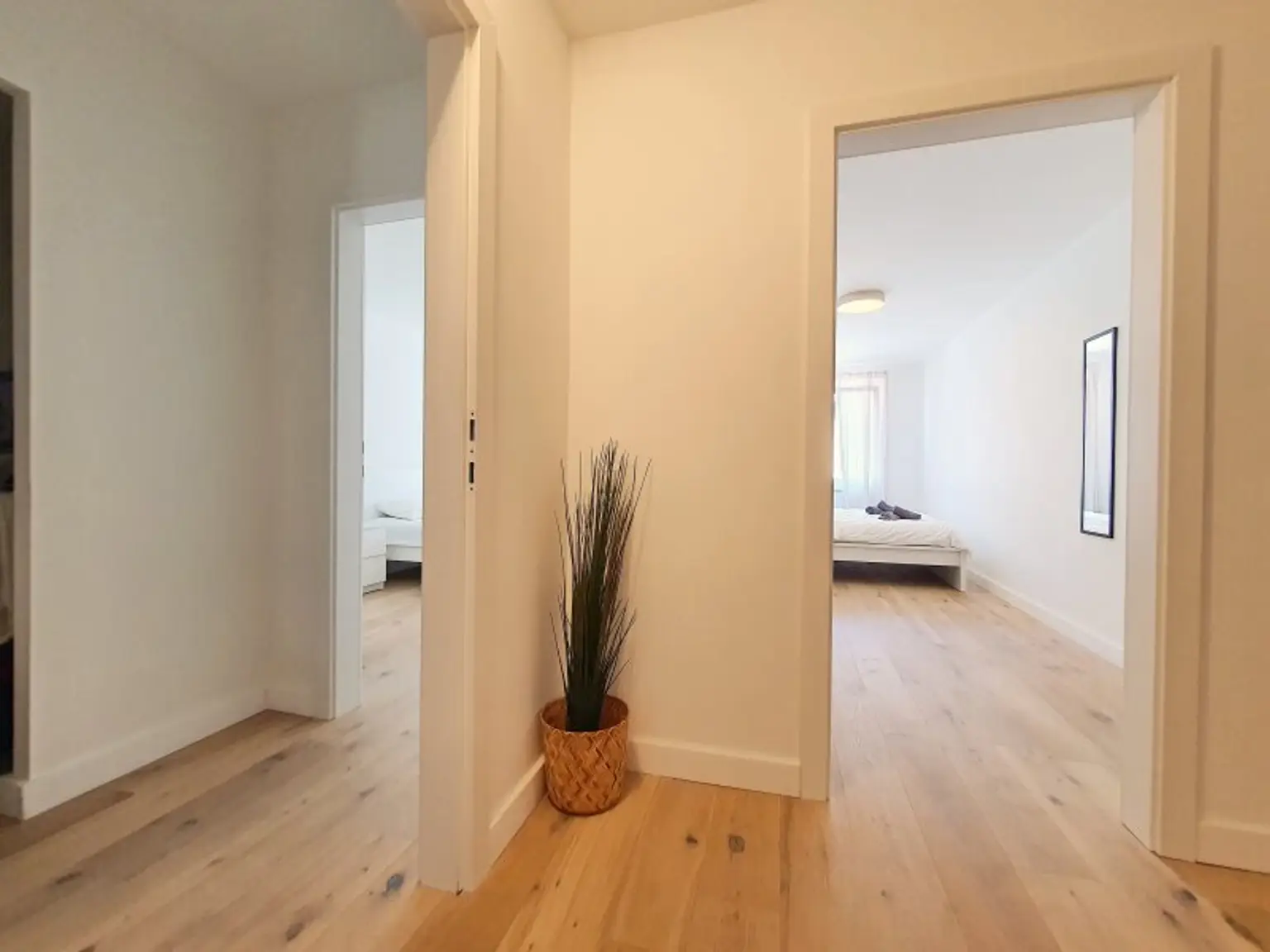 getrennt begehbare Schlafzimmer