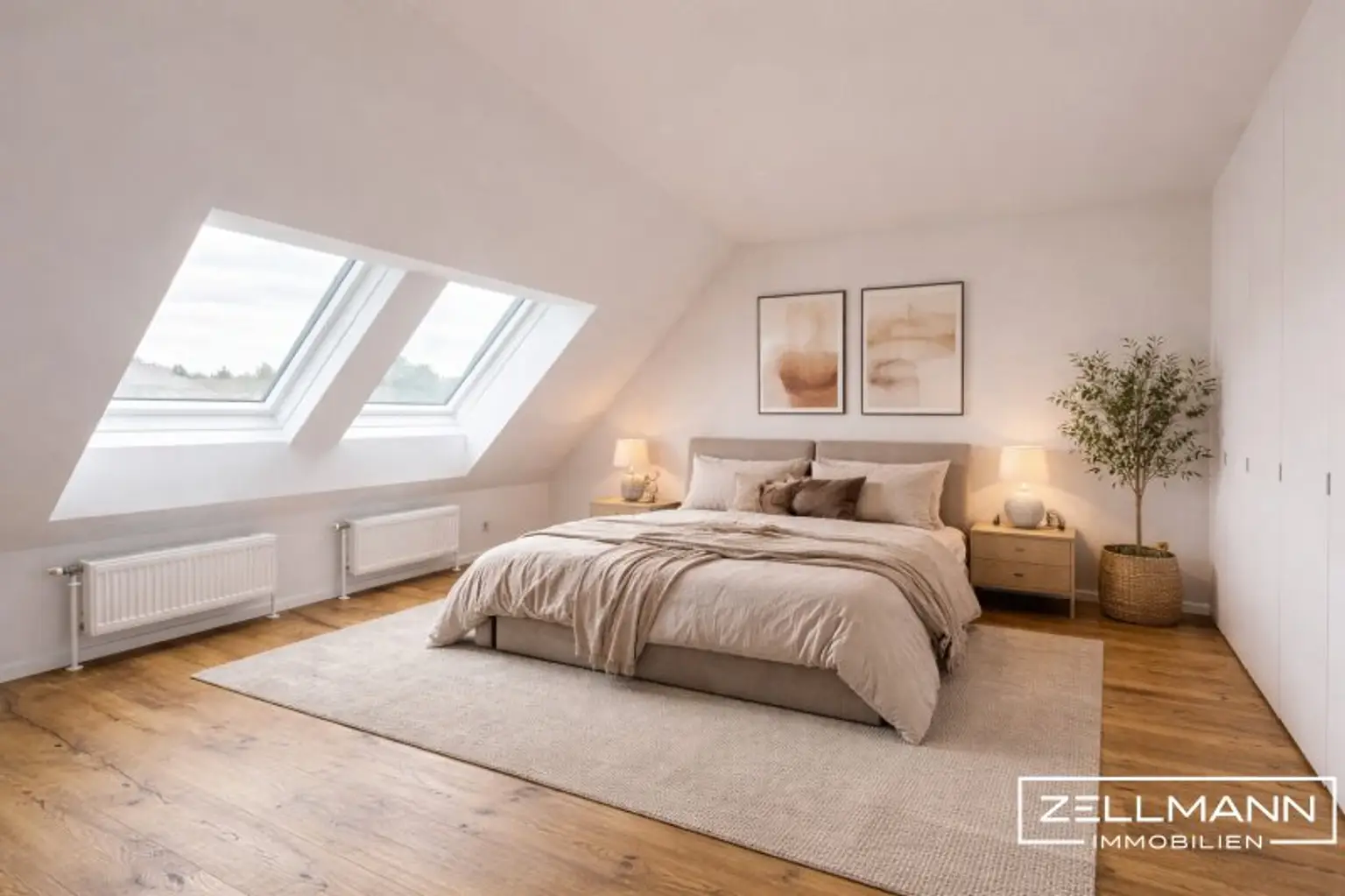 02 KI Visualisierung Einrichtungsidee Schlafzimmer