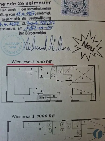 Plan Mobelheim Modell
