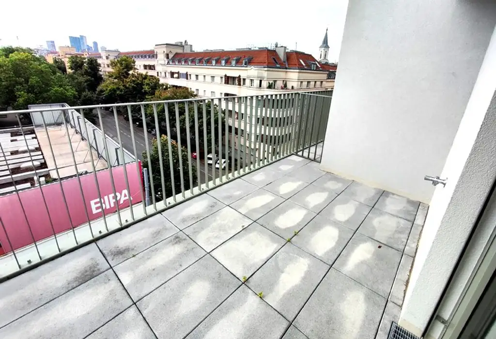 Modern wohnen in Meidling! DG-4-Zimmer-Erstbezug mit Terrasse - Top77