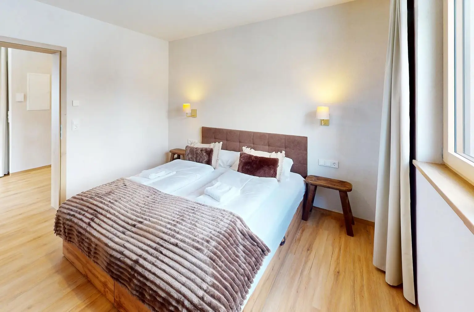 See - Haus - Apartment I - Schlafzimmer