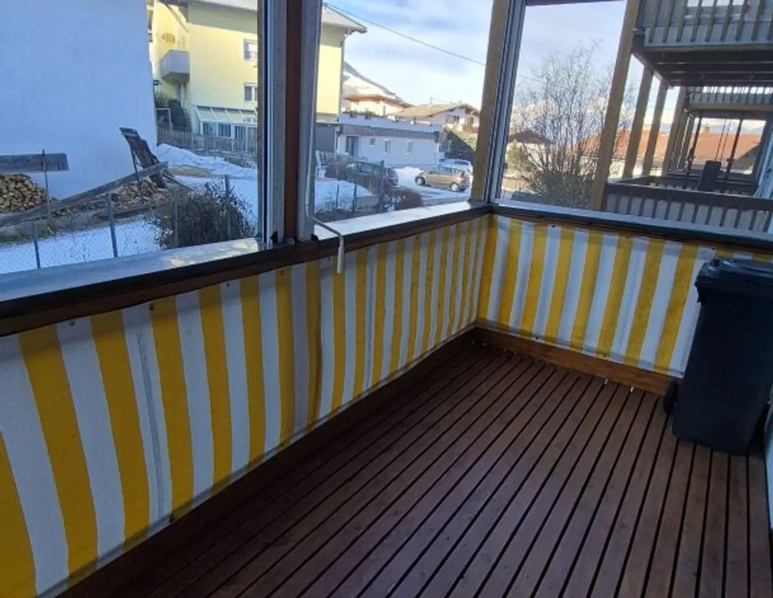 Vollmöblierte 2-Zimmer-Wohnung mit Balkon, Gemeinschaftsgarten, AAP und Garage in Axams