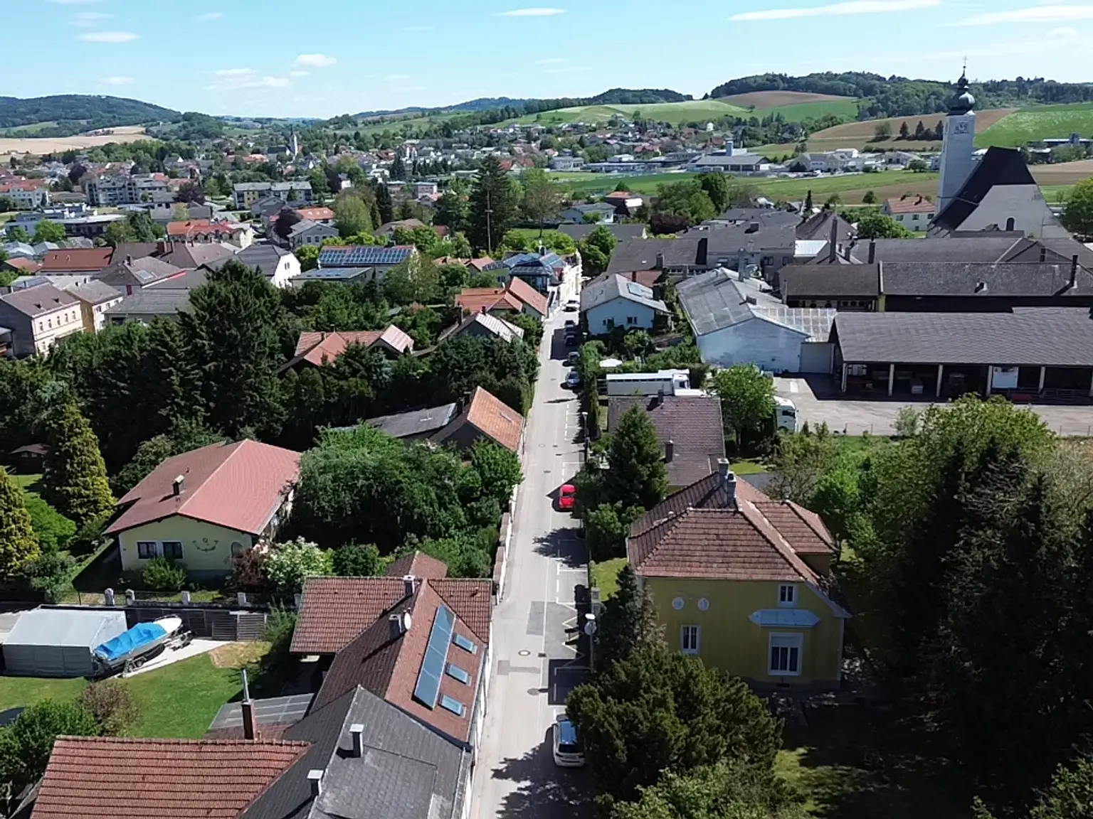 Aussicht gen Ruprechtshofen