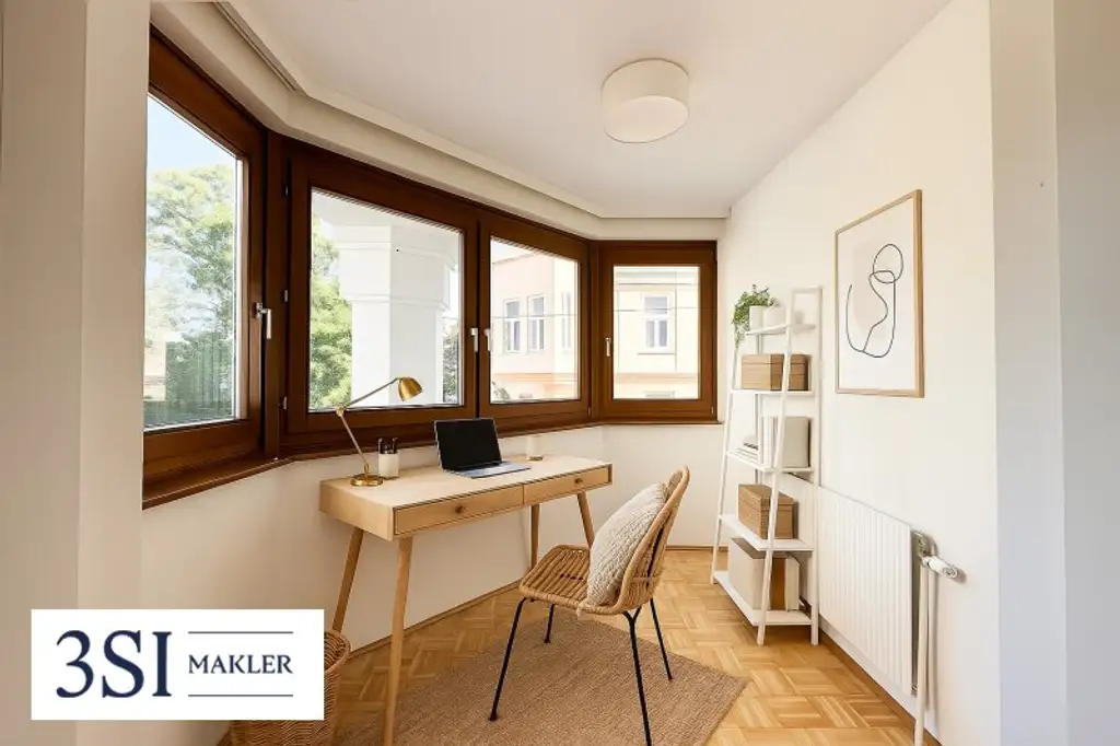Charmante 2,5-Zimmer-Wohnung mit Blick in den idyllischen Schubertpark