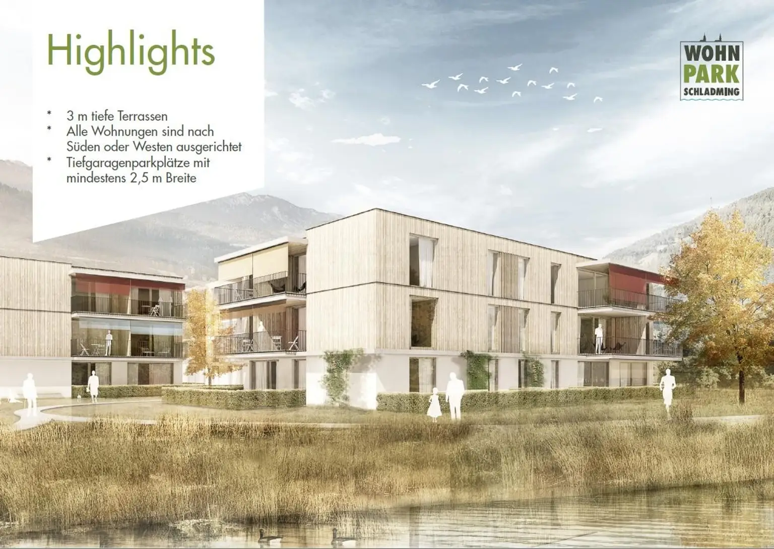 Hochwertige Neubauwohnung in Zentrumsnähe! PENTHOUSE TOP O 3.1 - Projekt "Wohnpark Schladming"