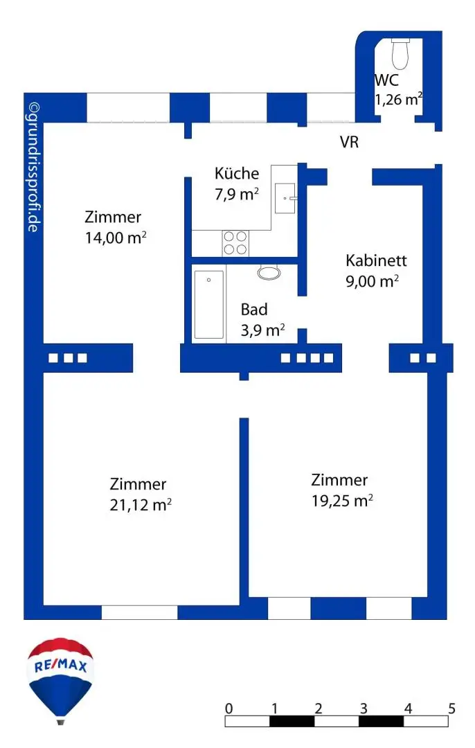 Altbau-Charme mit Potenzial – 4 Zimmer in Wien-Penzing