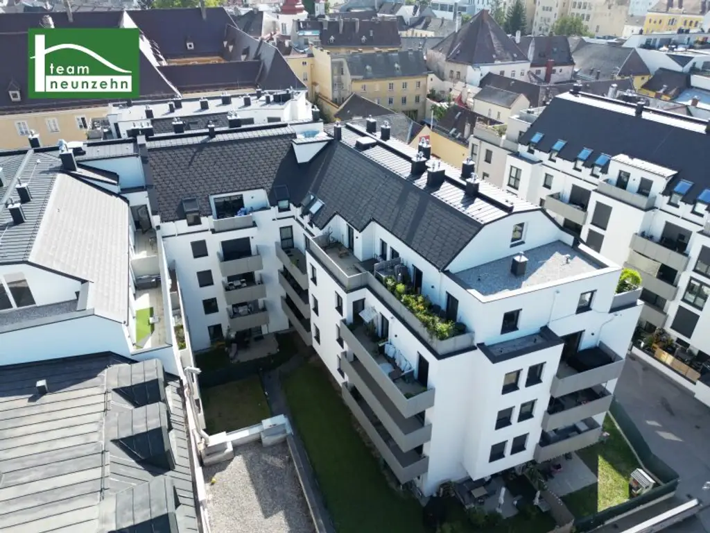 Moderner Wohntraum mit hochwertiger Ausstattung inklusive Einbauküche! Karmeliterhof - Neubauwohntraum beim Rathausplatz! - JETZT ZUSCHLAGEN