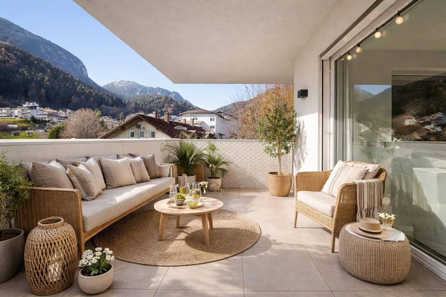 Balkon - Visualisierung