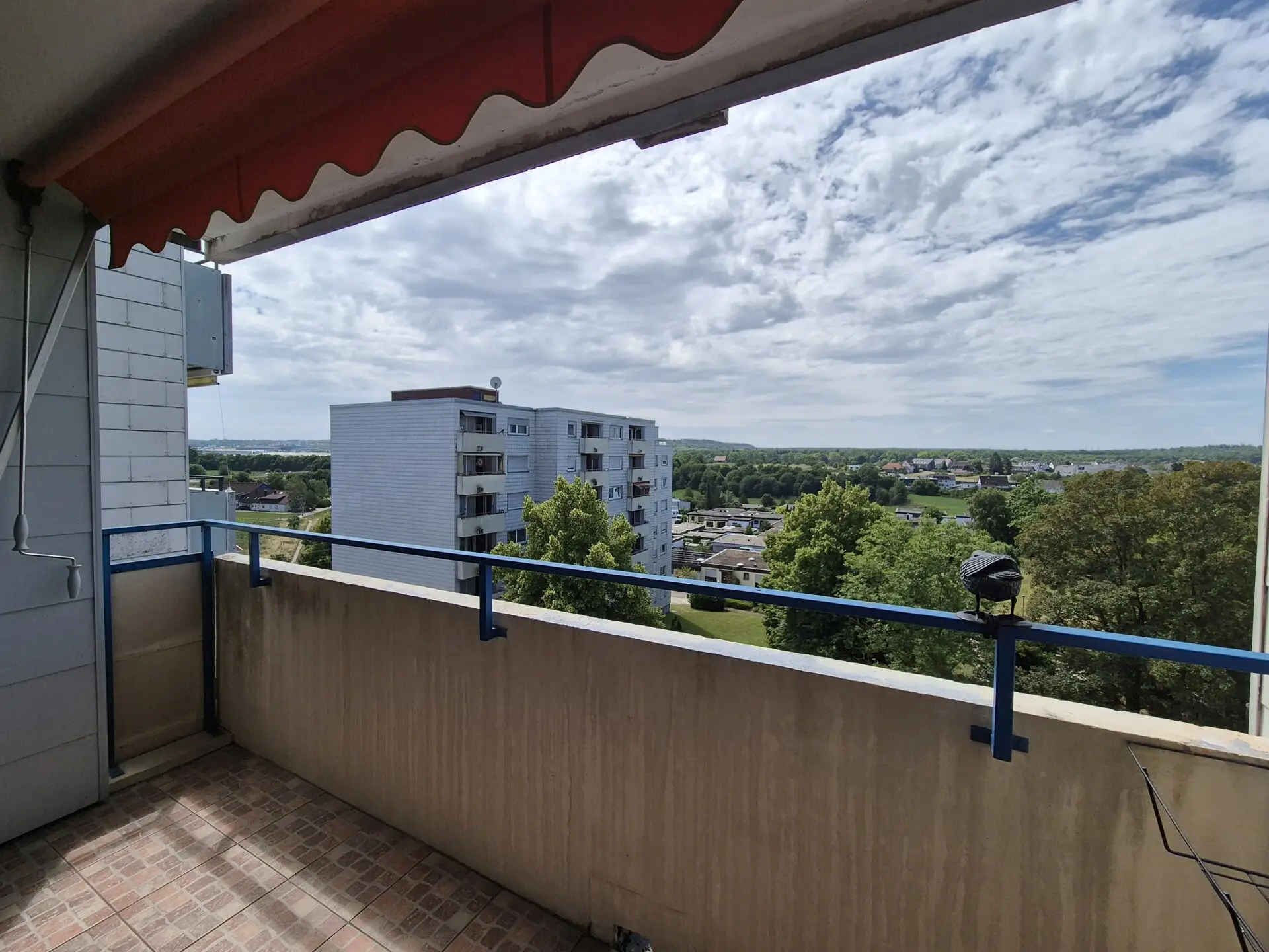 Balkon Aussicht Richtung Süden