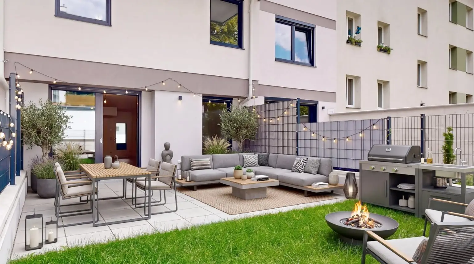 Terrasse1 | ++ NEU ++ STIL und QUALITÄT - Townhouse | Prima Service Immobilien