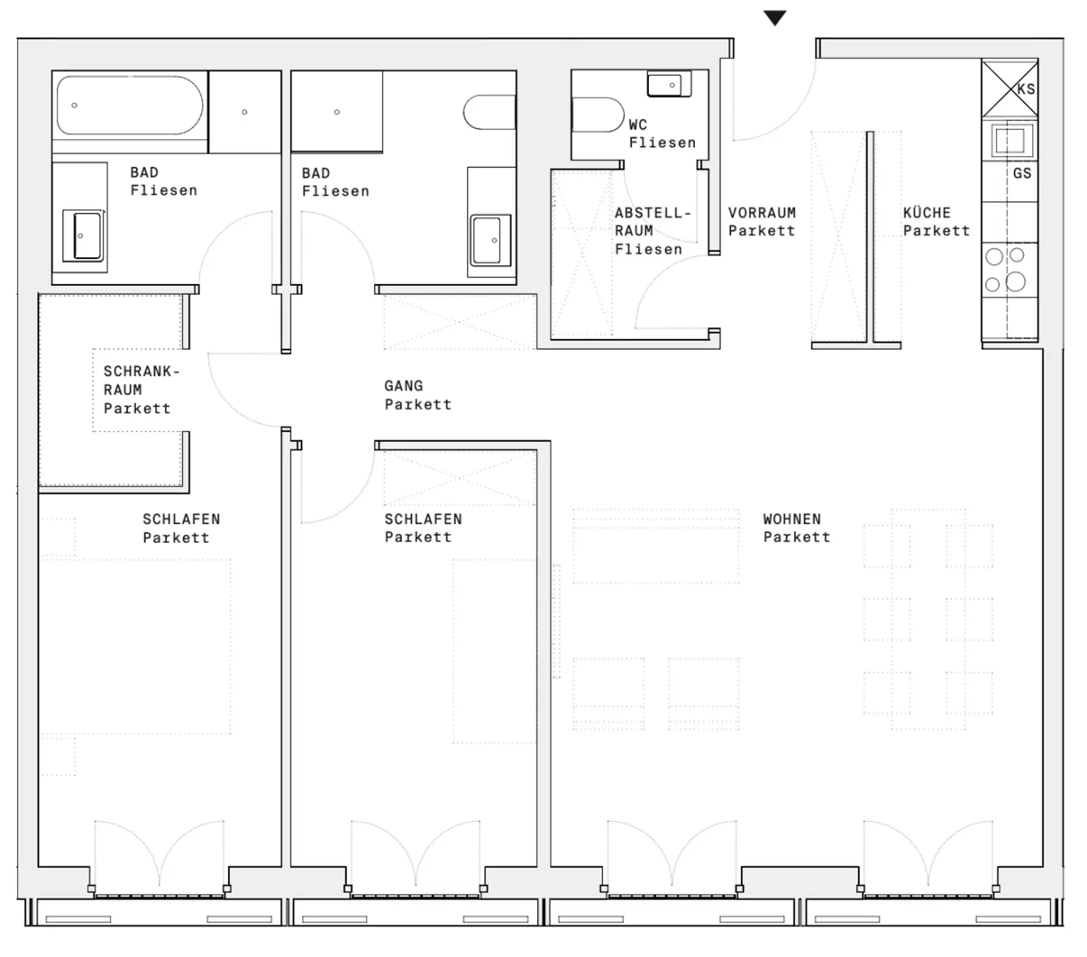DC-FLATS: High-End-Apartment bei der UNO-City!! ERSTBEZUG!!