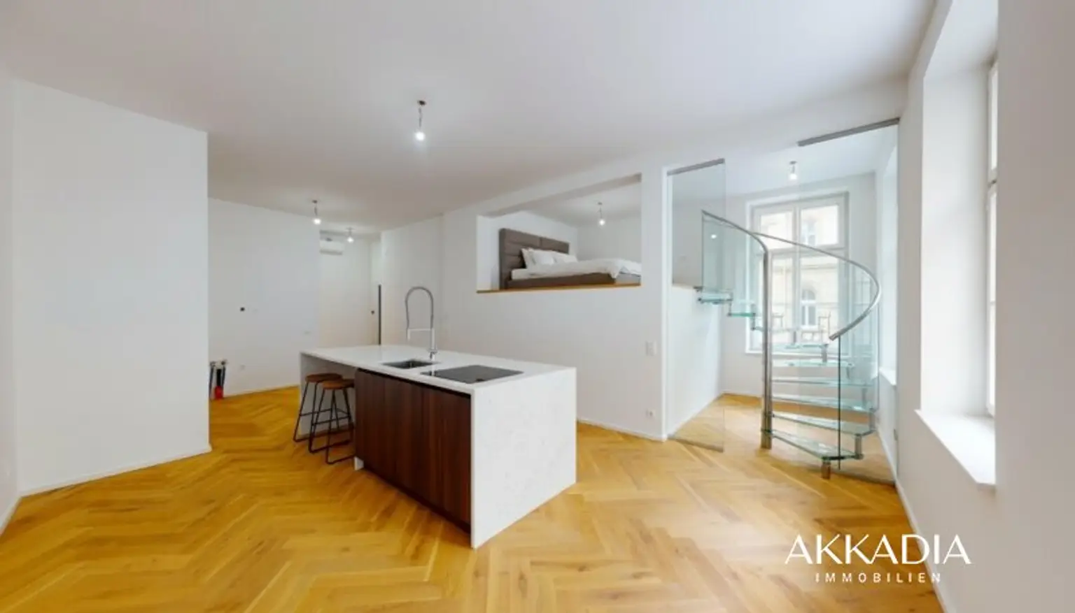 Loft-Charakter mit Glasgalerie