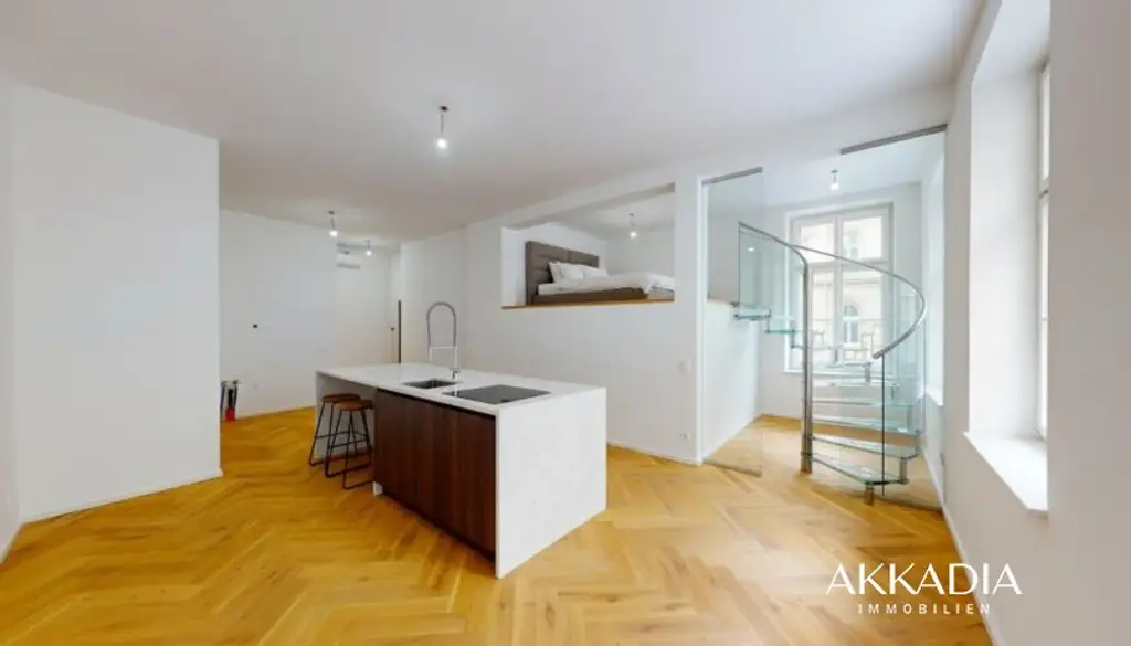 Loft-Charakter mit Glasgalerie