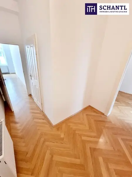 Anschauen und einziehen! Entzückende Altbauwohnung in ruhiger Seitengasse! Tolle Raumaufteilung + Loggia möglich + Perfekte Infrastruktur! Jetzt zugreifen!