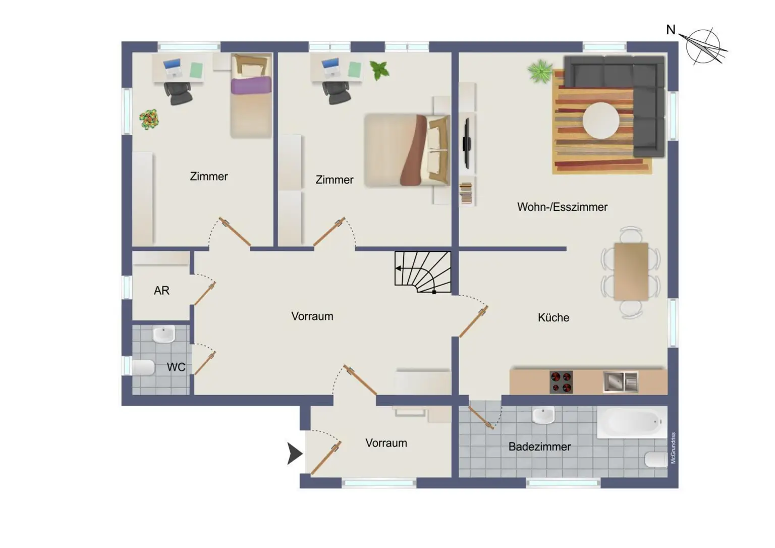 Grundriss EG