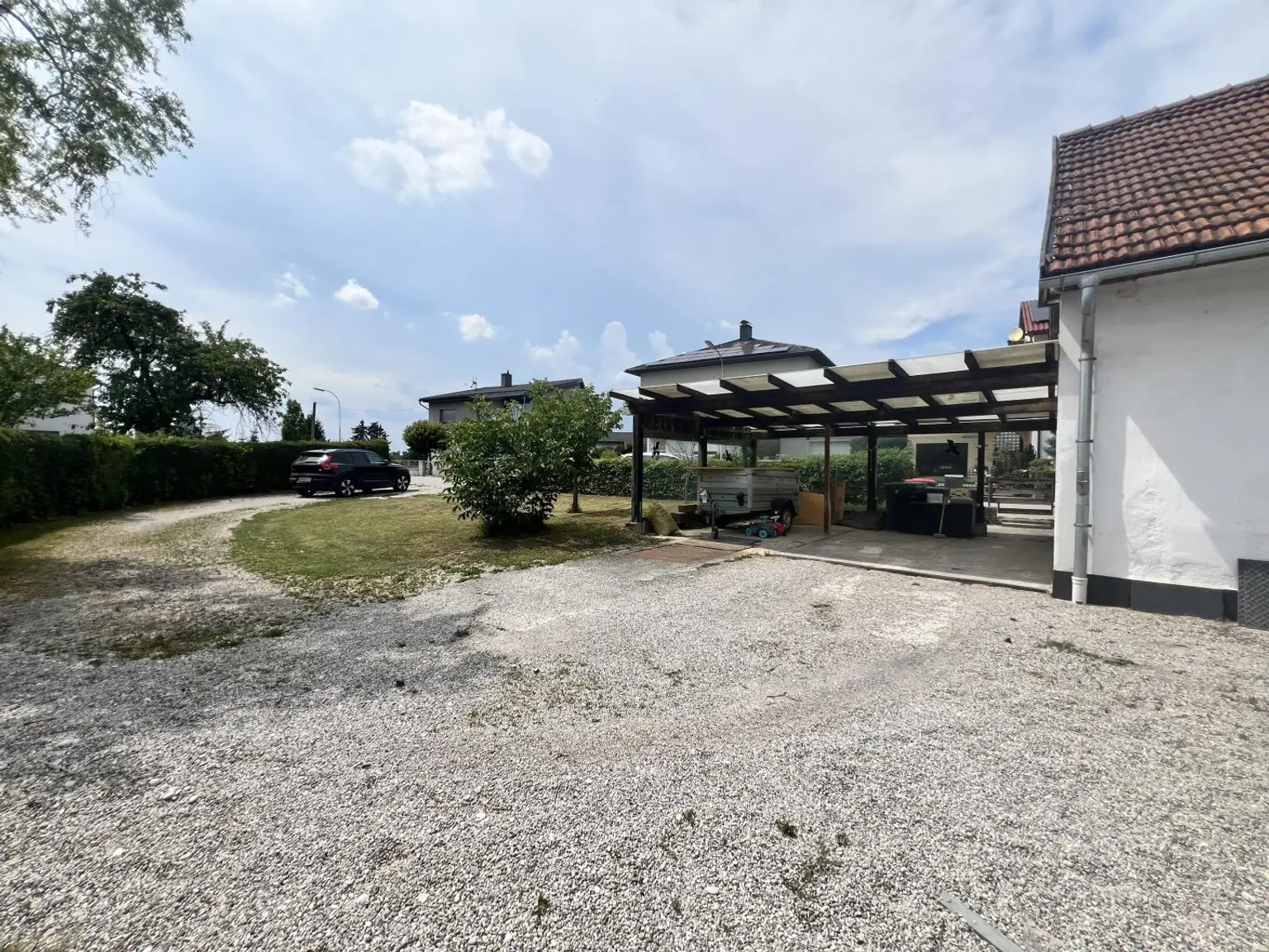 Zufahrt Haus