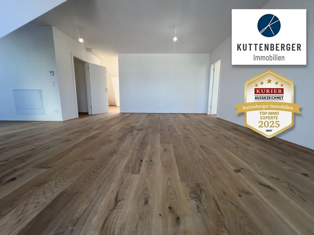 *Superprojekt: ''Über den Baumwipfeln" 11 NEUBAU-MIET-WOHNUNGEN MIT BALKONEN + SPEKTAKULÄREN PANORAMA-DACHTERRASSEN