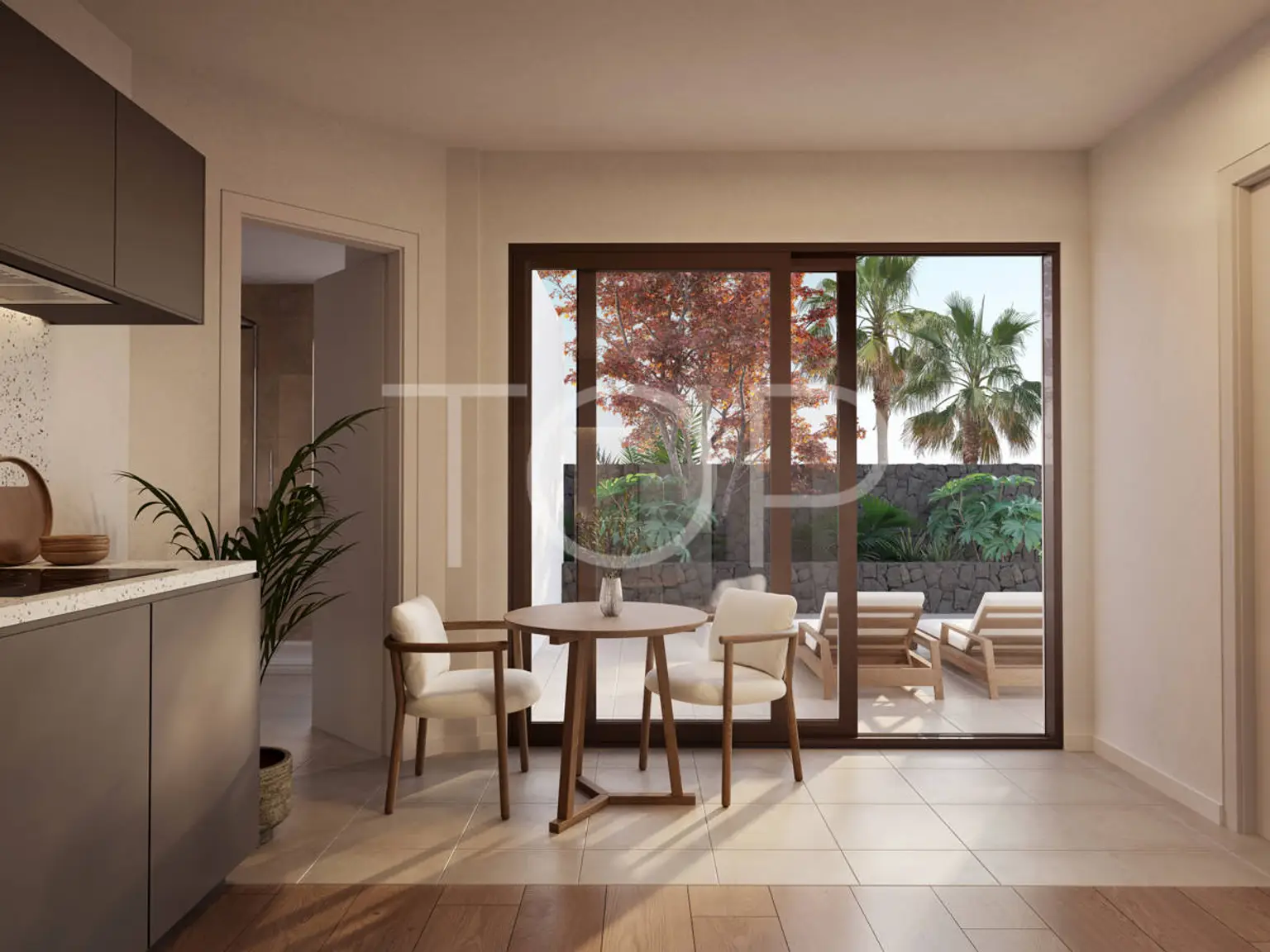 Agradable estudio renovado en excelente ubicación en Los Cristianos