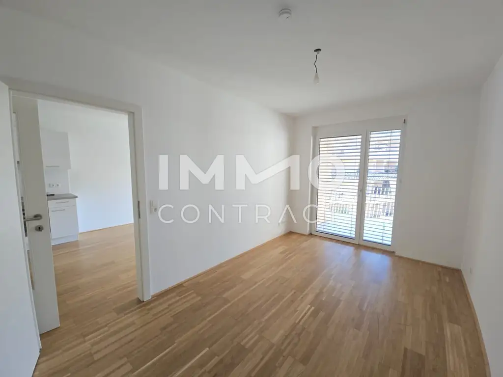 STRASSGANGER Straße 380d : Geförderte 2 Zimmer- Wohnung mit großem Balkon - Straßganger Straße 380 d - Top16d