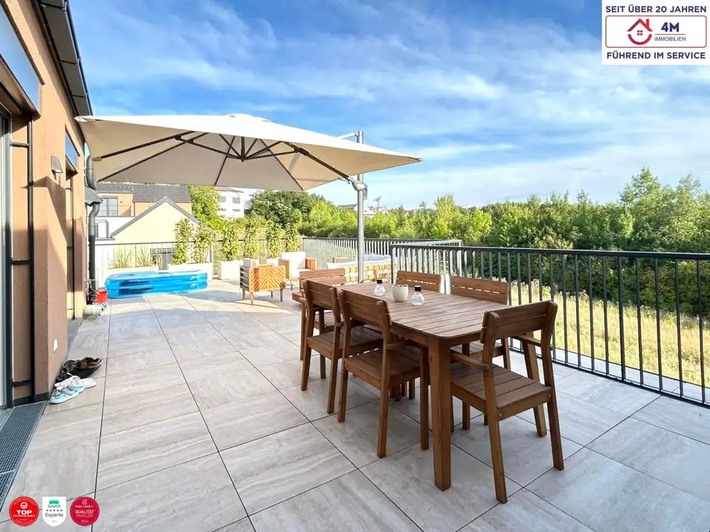 Sonnige Maisonette mit 2 Terrassen und 5 Zimmern in Hollabrunn
