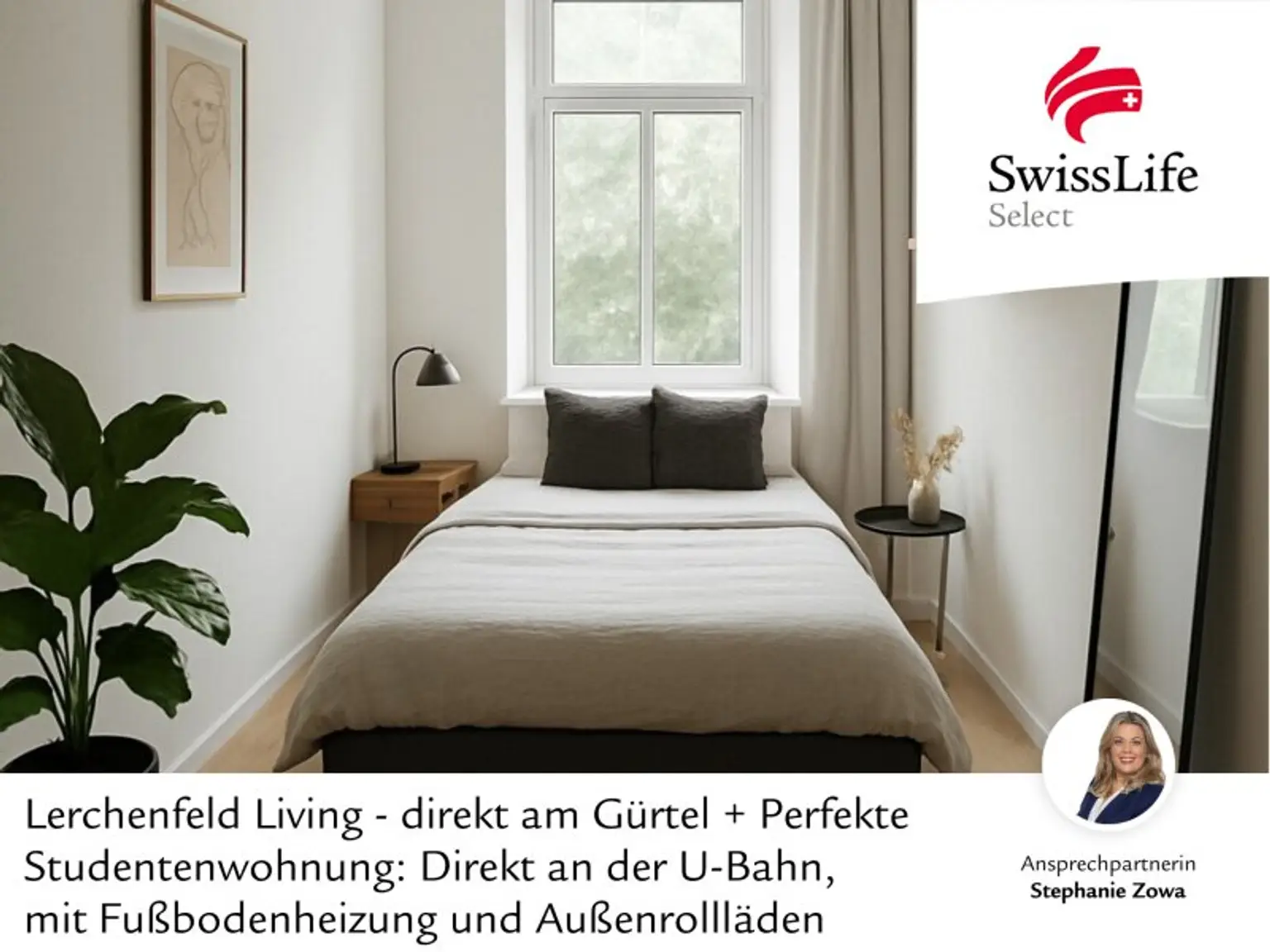 + Lerchenfeld Living - direkt am Gürtel + Perfekte Studentenwohnung: Direkt an der U-Bahn, mit Fußbodenheizung und Außenrollläden