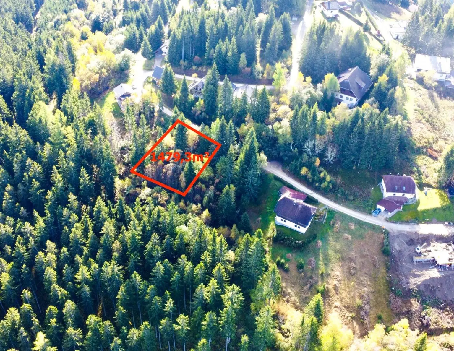 Sonniges Paradies auf der Koralpe: 1479,3m² Baugrund mit Skipisten-Nähe, ohne Baupflicht und atemberaubendem Talblick Richtung Wolfsberg!