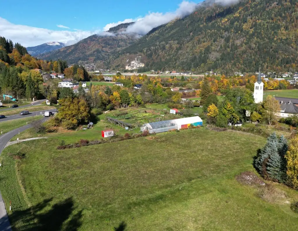 Attraktives Gewerbegrundstück in St. Ruprecht bei Villach zur Pacht - Bauland Geschäftsgebiet!