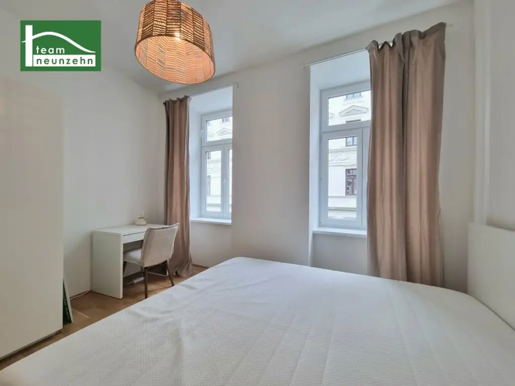 Möblierte 3 Zimmer Wohnung! - All inclusive Miete - Top Lage beim Fasanviertel - 6 Monate befristet - JETZT ANFRAGEN